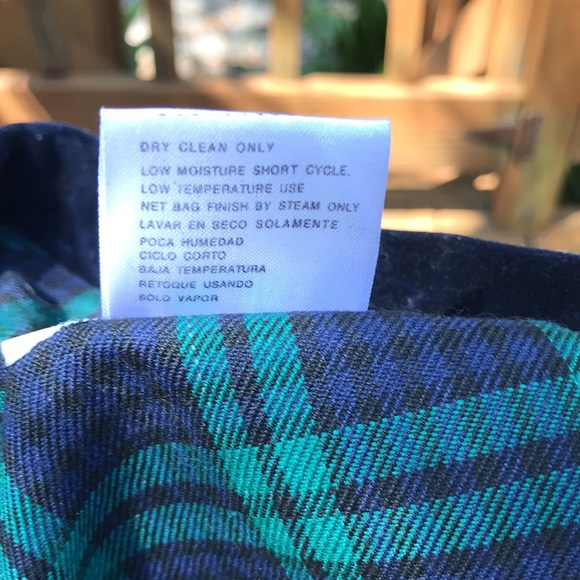 Plaza South Women’s Petites vintages pleated plaid Maxi long coat dress. Size 16 - Picture 10 of 10